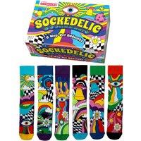 United Oddsocks Men's Odd Socks Novelty Mismatched 3 Odd Pairs - Sockedelic | Size: 6-11