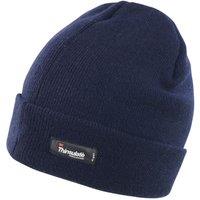 Result Men's Ribbed Thinsulate Lightweight Beanie in Navy