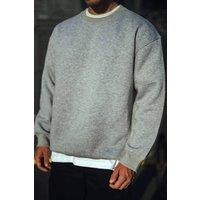 Janes Men's Regular Fit Crew Neck Sweatshirt in Grey | Size: Medium