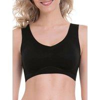 Anita Women's Essential Bralette in Black | Size: 12