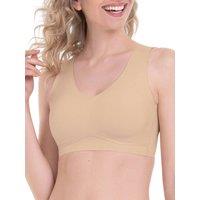 Anita Women's Essential Bralette in Beige | Size: 12