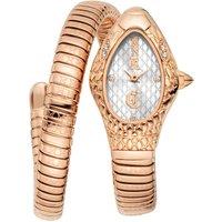 Just Cavalli Women's Snake 316L Stainless Steel Watch in Rose Gold