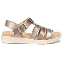 Hotter Women's 'Alanya' Gladiator Sandals in Rose Gold | Size: 3