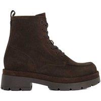 Dune London Women's 'Pennington' Suede Ankle Boots in Brown | Size: 3