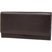 House of Leather Women's Womens Leather Purse Adelaide in Brown