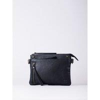 Lakeland Leather Women's 'Harstone' Mini Leather Cross Body Bag in Black