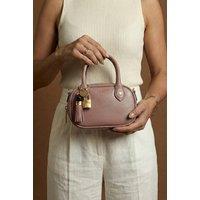 Luella Grey Women's 'Ruthanna' Mini Bowler in Mauve