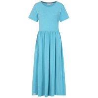 Lazy Jacks Women's Long Gathered Dress in Pale Green | Size: 14
