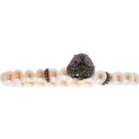 Lancaster Women's JLA-BR-OWL-3-WH Bracelet in Pink