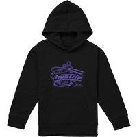 Netflix Kpop Demon Hunters Huntrix Fueled By Ramyeon Youth Kids Hoodie, Black | Size: 9-11 Years