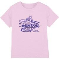 Netflix Kpop Demon Hunters Huntrix Fueled By Ramyeon Kids T-Shirt, Pink | Size: 12-13 Years