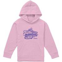 Netflix Kpop Demon Hunters Huntrix Fueled By Ramyeon Kids Hoodie, Light Pink | Size: 5-6 Years