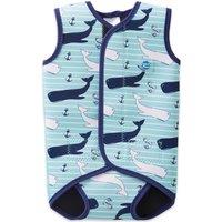 Splash About Baby Wrap Wetsuit - Vintage Moby in Mid Blue | Size: 0-6 m
