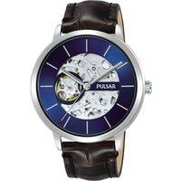 Pulsar Men's P8A007X1 42mm Automatic Watch in Brown