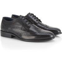 CATESBY ENGLAND Men's Mcfarland Genuine Leather Brogue Shoes in Black | Size: 8
