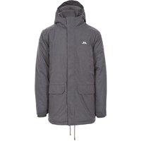 Trespass Men's Glover Waterproof Jacket in Dark Grey | Size: Small
