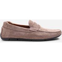 Where's That From Men's 'Alfie' Driving Shoes in Khaki | Size: 12