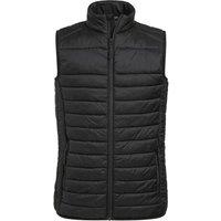Brook Taverner Men's Eugene Core Padded Gilet in Black | Size: Medium
