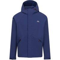 Trespass Men's Bayhead Waterproof Jacket in Blue | Size: Large