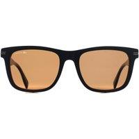 Lacoste Men's Rectangle Black Brown L6045S
