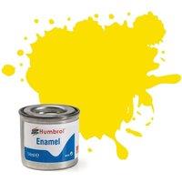 Humbrol Enamel Paint 14ml No 99 Lemon Matt