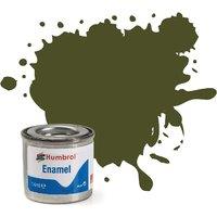 Humbrol Enamel Paint 14ml No 155 Olive Drab Matt