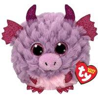 TY Puffies Spark Dragon Childrens Beanie Ball Soft Toy