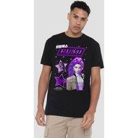 Netflix Kpop Demon Hunters Huntrix Rumi Popstar T-Shirt, Black | Size: 3XL