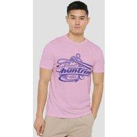 Netflix Kpop Demon Hunters Huntrix Fueled By Ramyeon T-Shirt, Pink | Size: XL