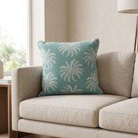 Garden Greatness Tropical Palm Print Decorative Cushion