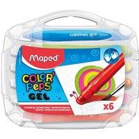 Maped Color'Peps Gel Pens Pack Of 6 Assorted Colours
