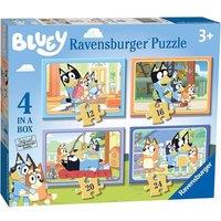 Bluey Ravensburger 4 In Box (12, 16, 20, 24 Pieces) Jigsaw Puzzle