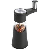 Gefu Aromatico Manual Spice Grinder with Crank Handle in Black