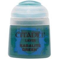 Citadel Games Workshop Colour Layer: Kabalite Green (12ml) Paint