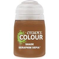 Citadel Games Workshop Colour Shade: Seraphim Sepia (18ml) Paint