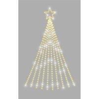Xmas Haus 2.4m Waterfall Light chain 630 Led -10% Twinkle in White | Size: 1 Pack
