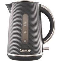 Daewoo 3000W 'Cascade' Fast Boil Electric Kettle Modern Ribbed Matt Finish in Navy | Size: Medium