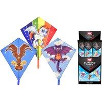 MY 60cm x 70cm Nylon Diamond Kite (Unicorn, Dragon or Eagle) | Size: 60 cm x 70 cm