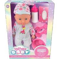 Lullaby Baby 29Cm Baby Doll Feeding Time Set