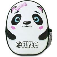 Flyte Polly The Panda - Backpack With 2 Interior Pocket & Adjustable Shoulder Straps in White