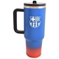 Hy-Pro Officially Licensed Barcelona 40oz/1.18 L Thermal Flask & Handle in Blue | Size: Large