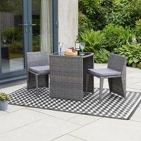 Garden Greatness Atlantis Onyx Outdoor Floor Mat | Size: 45 cm x 75 cm