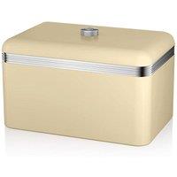 Swan Retro Bread Bin in Cream
