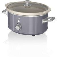 Swan 3.5L Nordic Slow Cooker in Grey