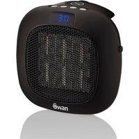 Swan Plug in Wall Heater in Black