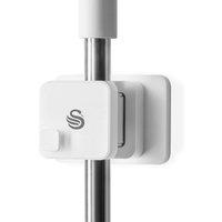 Swan Elevate Pack of 3 Self-Adhesive Wall Mount Clips in White