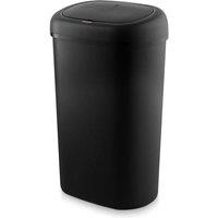 Swan 55L Oval Sensor Bin Black | Size: A