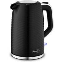 Swan Wave 1.7L 3KW Plastic Kettle in Black | Size: A