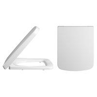 Balterley Square White Soft Close Top Fix Toilet Seat