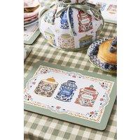Ulster Weavers 'Tea Tins' Food & Drink Printed MDF Placemat (4 Pack)